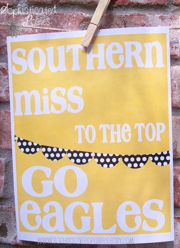 Southern Miss Print