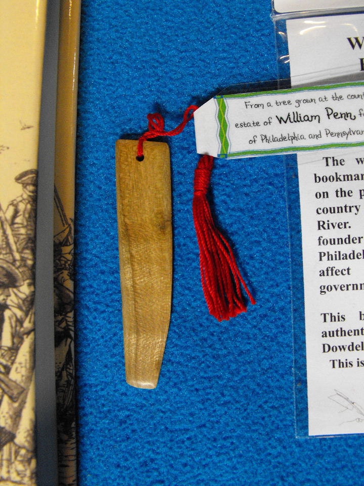 William Penn, founder of Pennsylvania and Philadelphia Bookmark