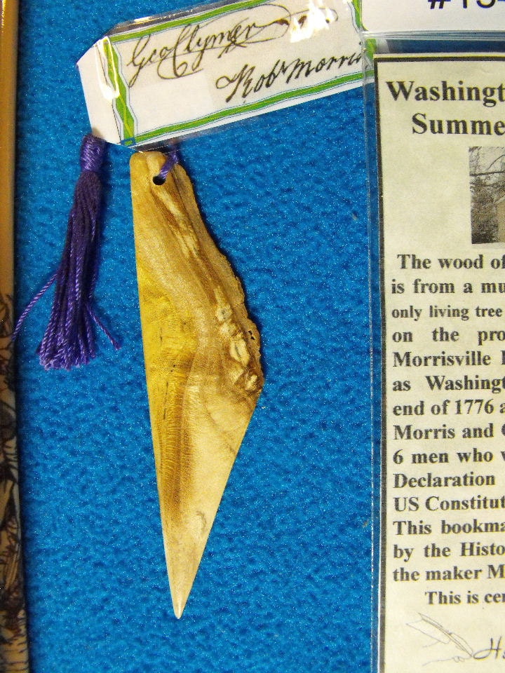 US Constitution Signers Bookmark