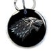 Pet ID Tag Pet Tag Dog Tags for Dogs Game of Thrones Stark direwolf