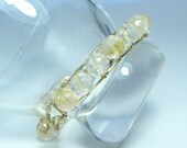 Sparkly Citrine Bangle