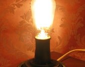 Steampunk Light Bulb,  60 Watt, Carbon Filament, Steam Punk Light Art Deco Desk Lamp Vintage Antique Light Victorian Industrial Lamp Home