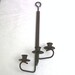 Rustic Candle Holder Candle Wall Sconce Iron Candle Sconce Cabin Chic French Country Old World Halloween Decor