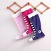 Christmas Stocking-Converse Shoes inspired-Baby Pink