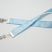 Baby Blue Snowflake Ribbon Bookmark