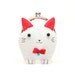 Cute furry kitty clutch purse