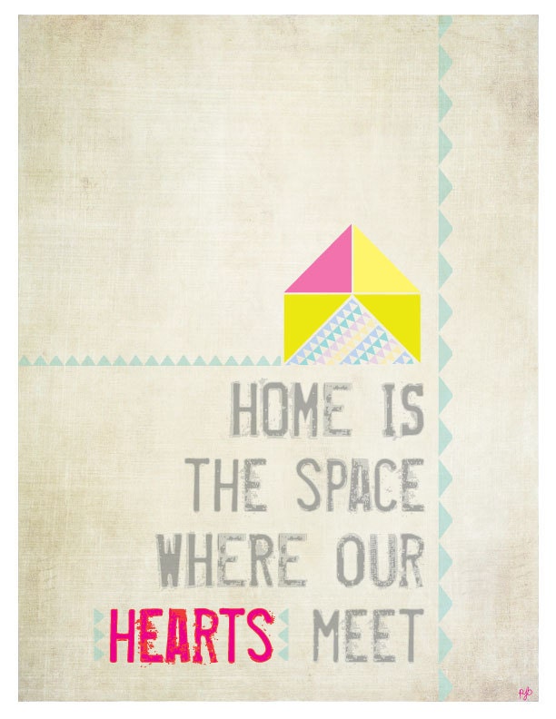 Love Gift, Geometric Typography Poster Print, Home Typography Wall Art, Love Modern Typography Poster Illustration