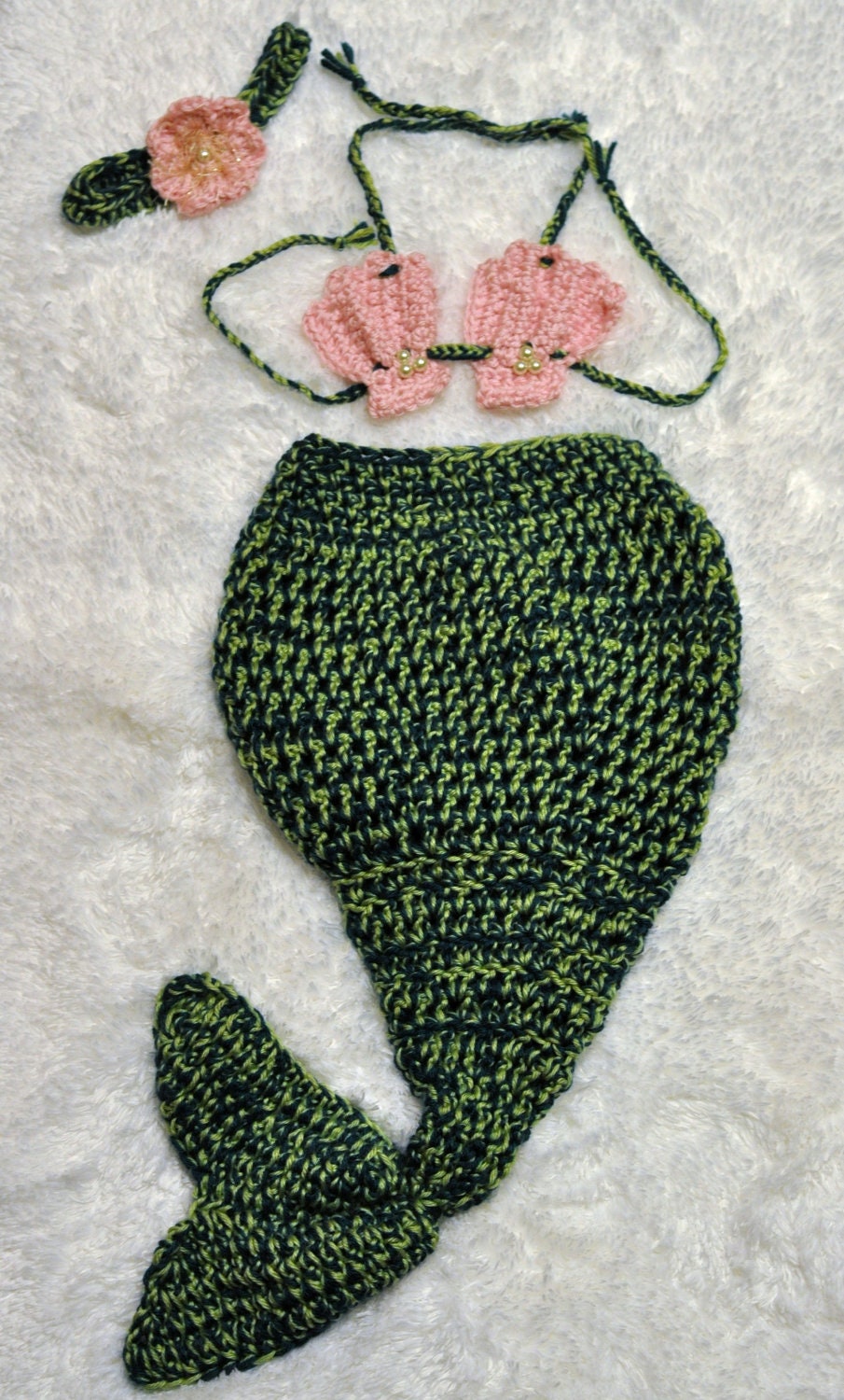 Baby Mermaid Costume