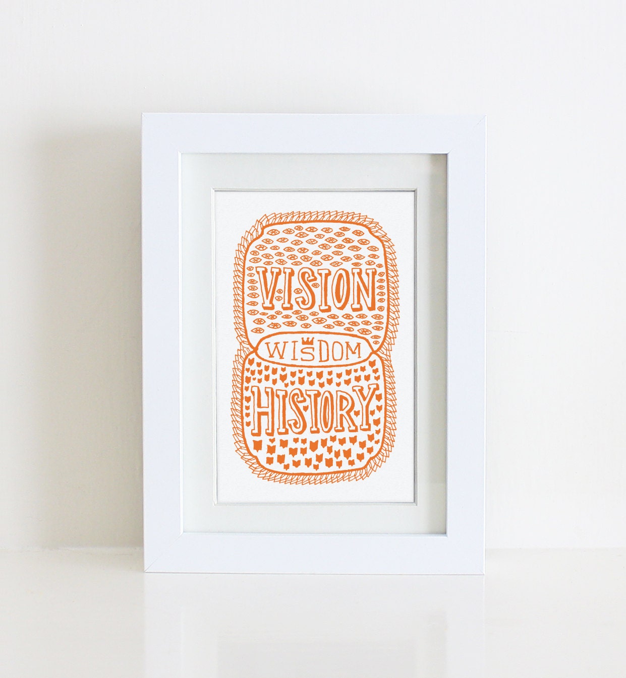 Venn by Pen Print - Vision, History, Wisdom