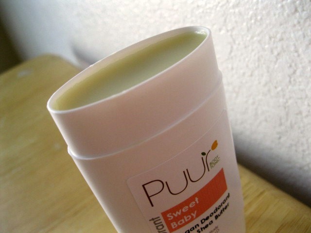 Vegan Deodorant - Sweet Baby - Powdery Soft Women's Deodorant with natural clay 2.25 oz