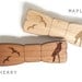 Wooden Bow Tie - Laser Cut Birds Wood Bow Tie - For Men, Women