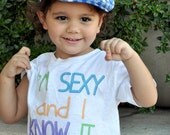 I'm Sexy and I Know It - Funny Baby Onesie - Toddler Shirt also available