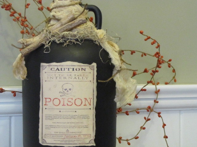 Poison  Potion Bottle- Harry Potter- Haunted House- Halloween Haunted House