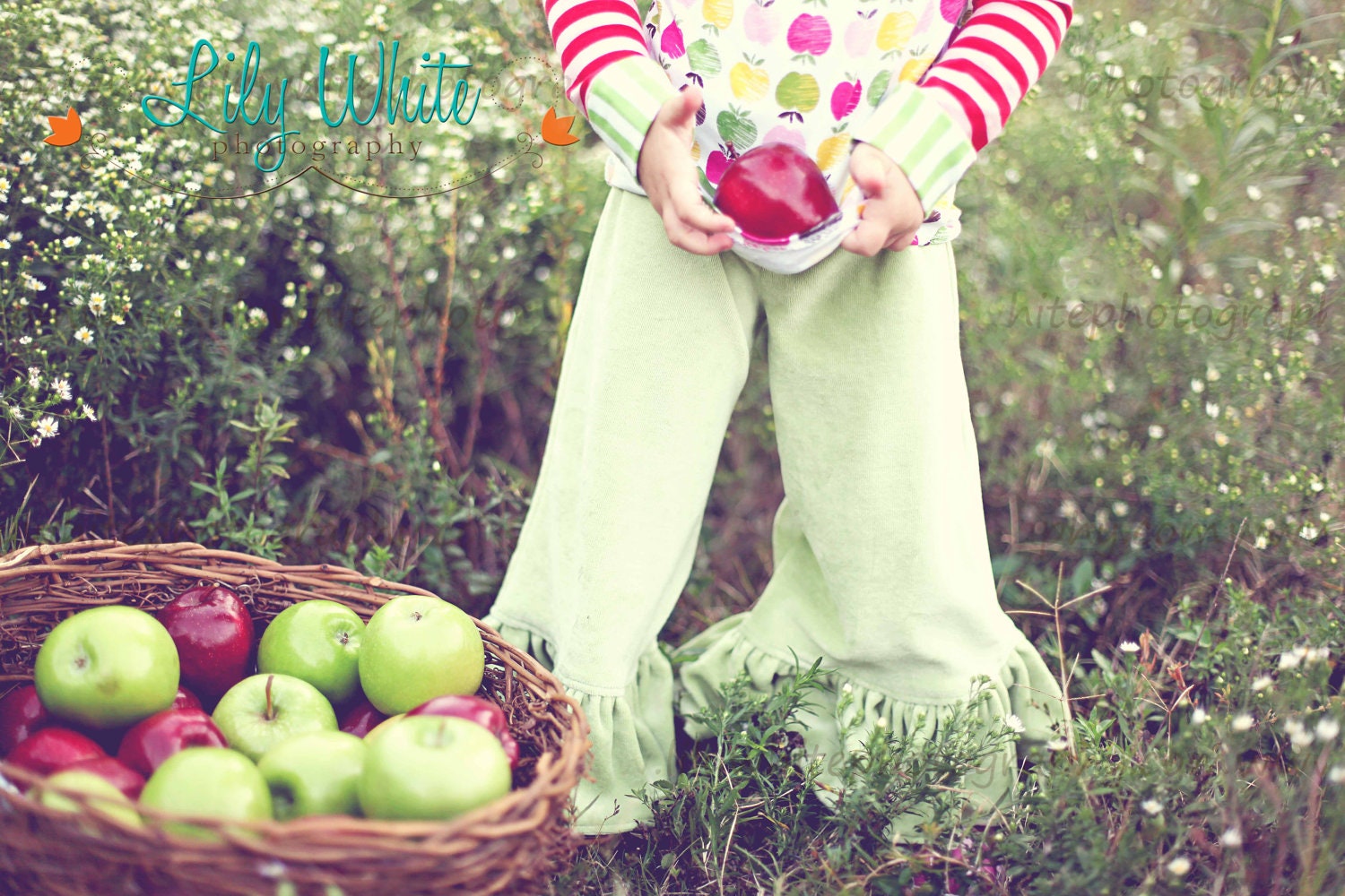 Celery Sage Green Velour Ruffle Pants Custom sizes 6m-5T