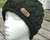 Winter Cable Hat, wool
