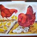 1966 "Chickens" Teaching Pictures, No. 8 of 12 in the Farm Series, 11x14 Poster
