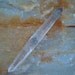Double Tourminated Tibetan Laser Wand Clear Quartz Crystal