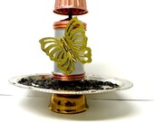 Luxury Recycled / Upcycled Metal Bird Feeder