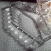 Vintage Cut Glass Coffin Dish