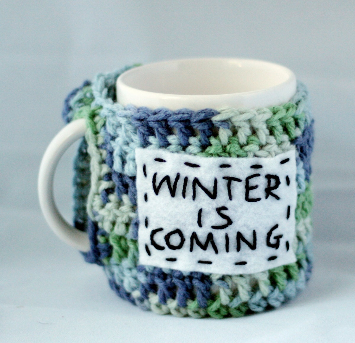 Game of Thrones, Winter is Coming - coffee mug cup cozy