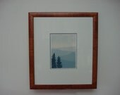 Original Signed Litho Modernist Vintage 1970s Art Work D Kane Woodland Trees Tree Forest