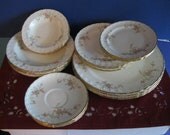 Vintage Pope Gosser China Plates New Princess Roses or Jean Replacement Pieces