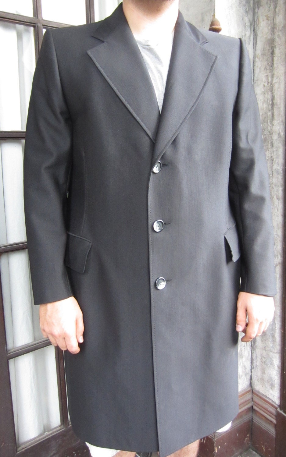 Men's Retro Overcoat