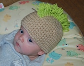 Savvy Solutions for Bald Babies - Mohawk Hat