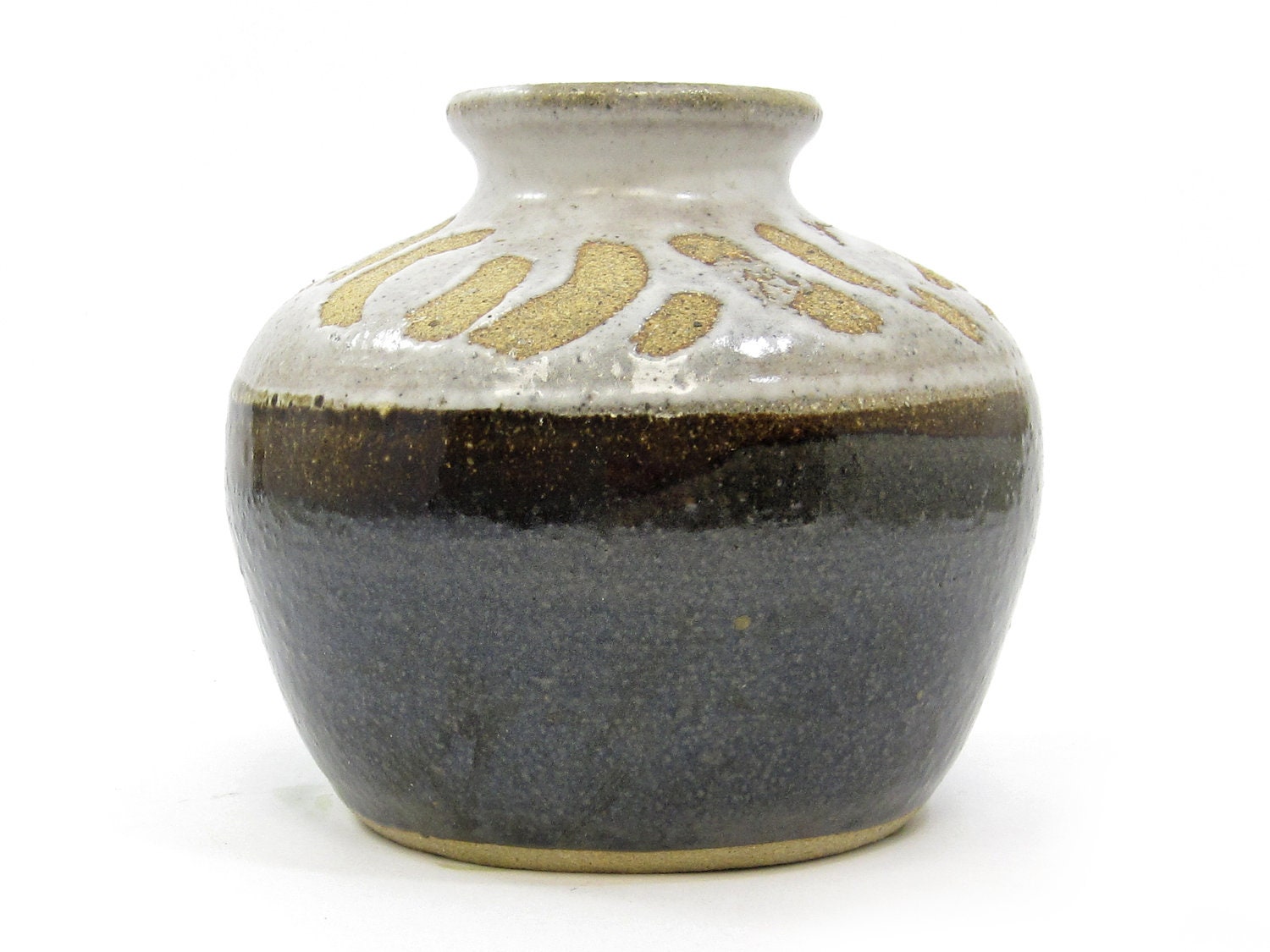 Vintage Handmade Stoneware Vase