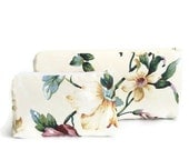 iPhone Wallet Floral Gadget Case Cosmetic Clutch Bags Travel Jewelry Organizer Coin Pouch