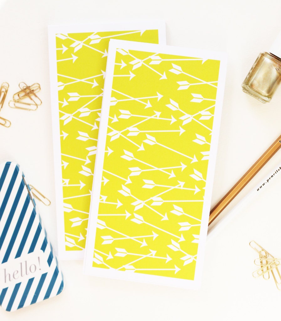 Arrow Print To Do List Notepad