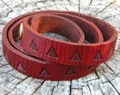Triple Wrap Leather Bracelet