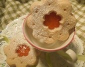 Butter Sugar Cookie filled with Apricot Jam