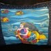 Laurel Burch-Mermaid- One Of A KInd- Quilted Pillow