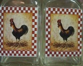 3 Roosters to Choose from  Salt and Pepper Shaker set of 2 as shown