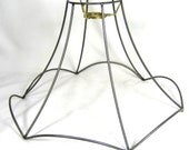 Lamp Shade Frame Wire for Table or Bridge Uno Lamp Scallop Bell