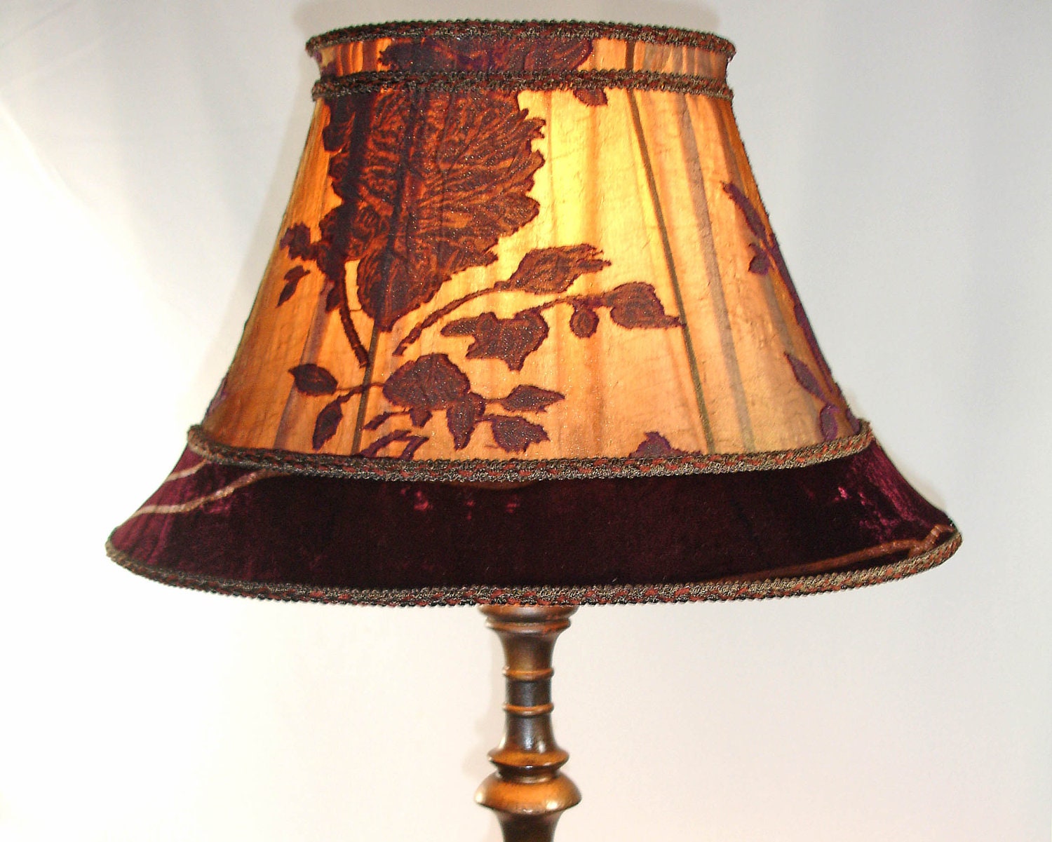 burgundy lamps