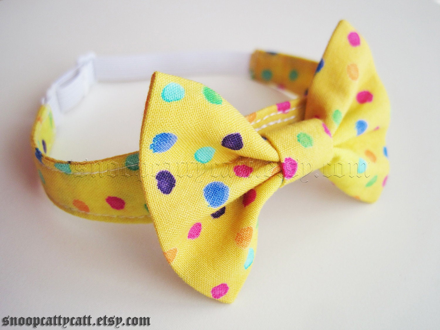 Cat Bow Tie - Choose Your Own (Cotton Prints)