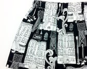 Girls Boutique Skirt Black White Size 4T 5T Ready to Ship Spring Summer Boutique Clothing