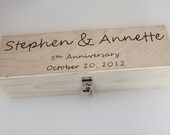 5th Anniversary Wine Box