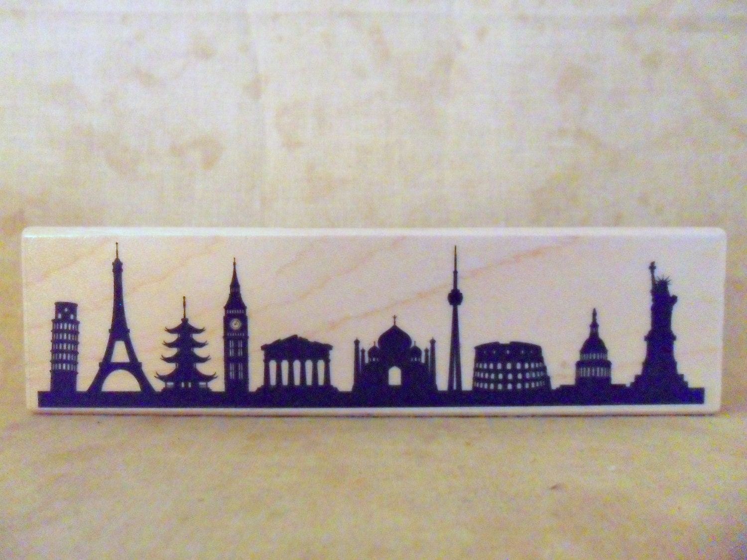 International Skyline Rubber Stamp by Hero Arts-SALE