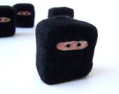 Felted soap Mini Ninja perfect gift for guys