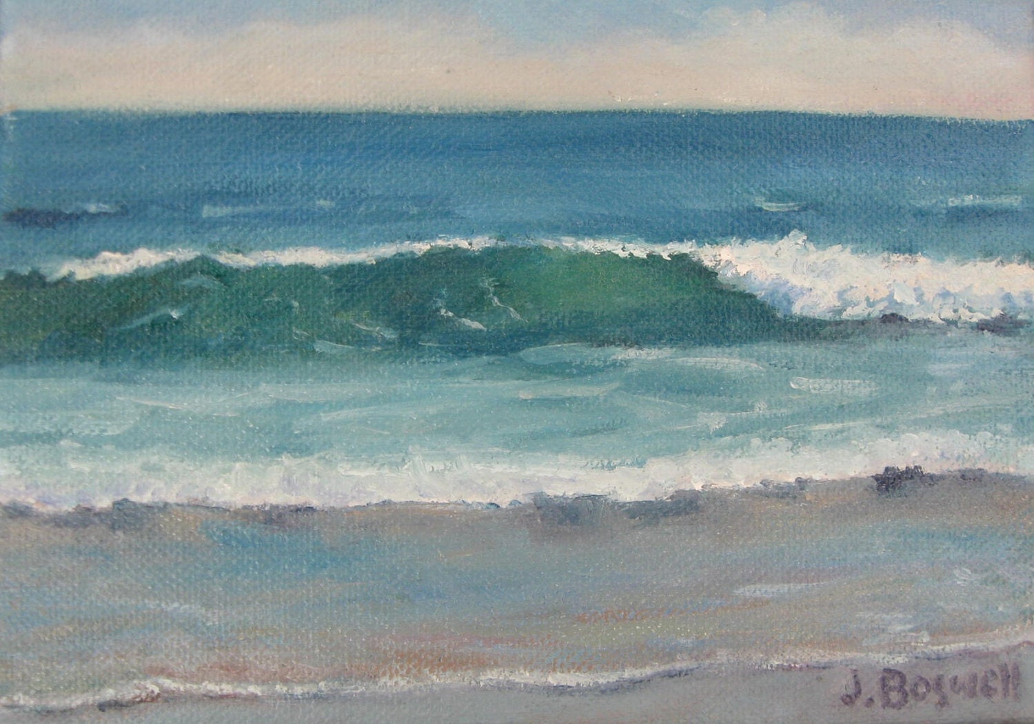 Oil Painting Waves