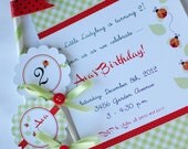 Ladybug Themed Party Invitation Il_170x135