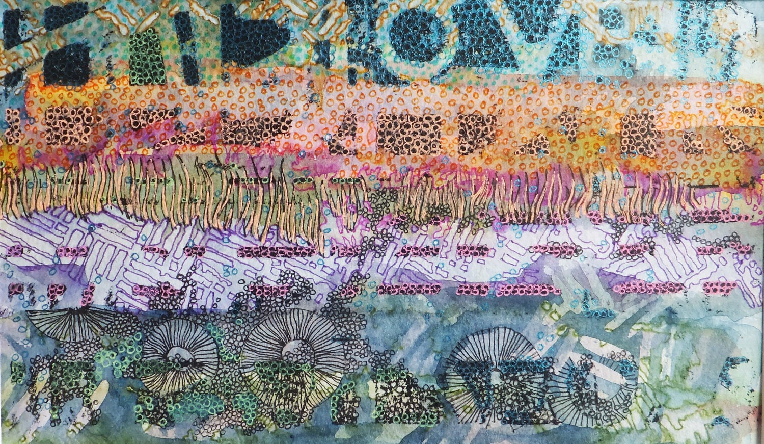 Love a Print From Original Mixed Media Artwork