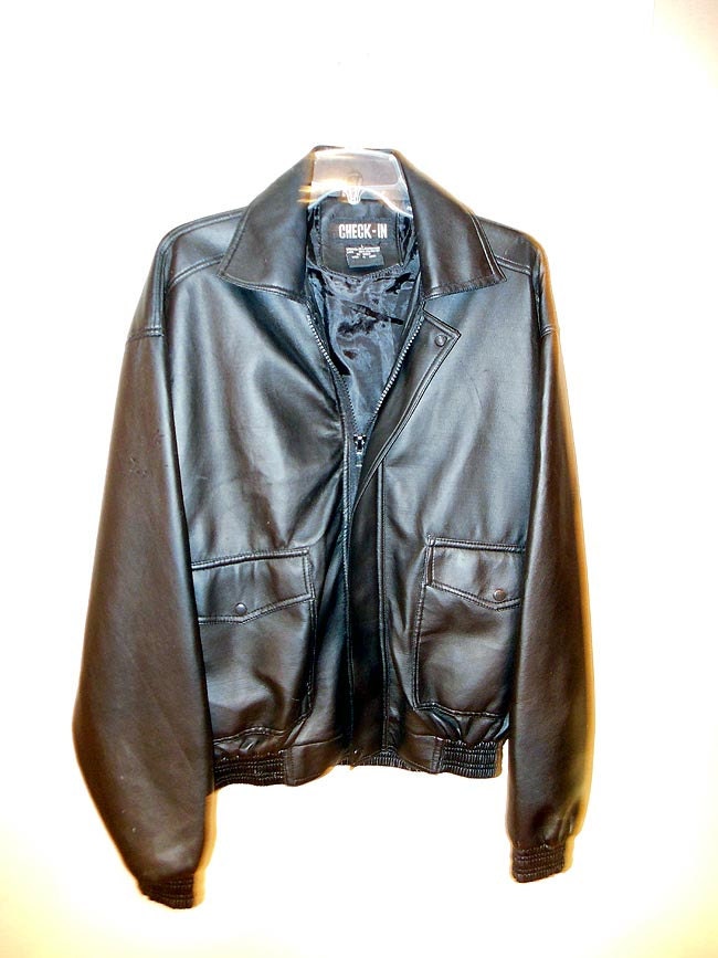 Mens Vintage Leather Pocketed Jacket PRICE REDUCED
