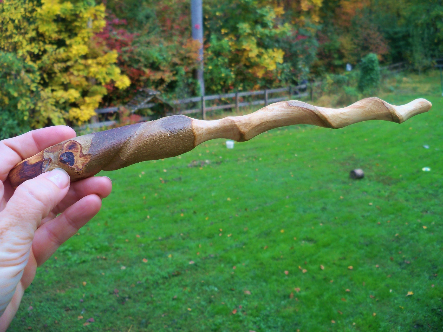 Sycamore Wood Wand Hary Potter Magic Wand Waldorf Organic Eco Friendly Toy