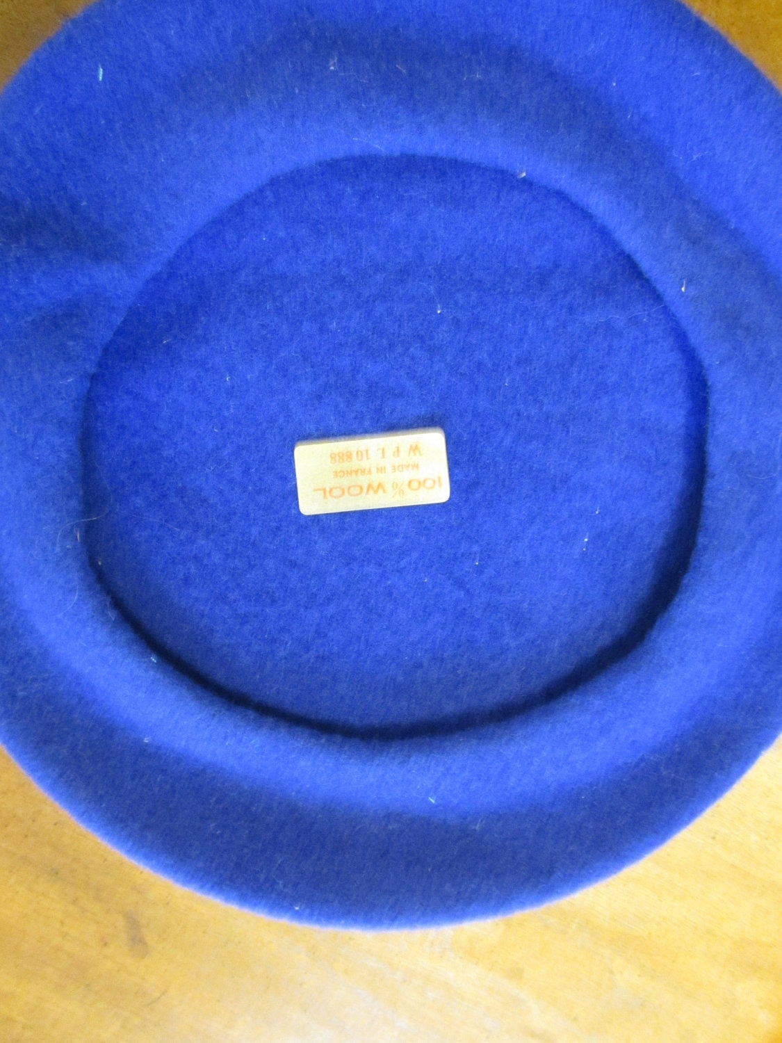 Vintage Colbalt Blue Beret