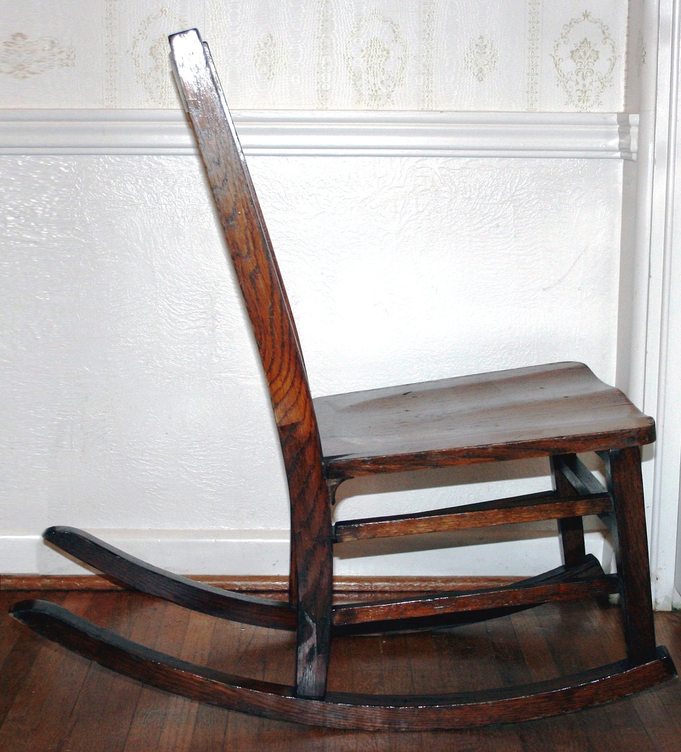 Items similar to Antique Rocker Craftsman Mission Style Early American