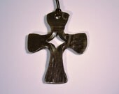 Hand Forged Cross Necklace